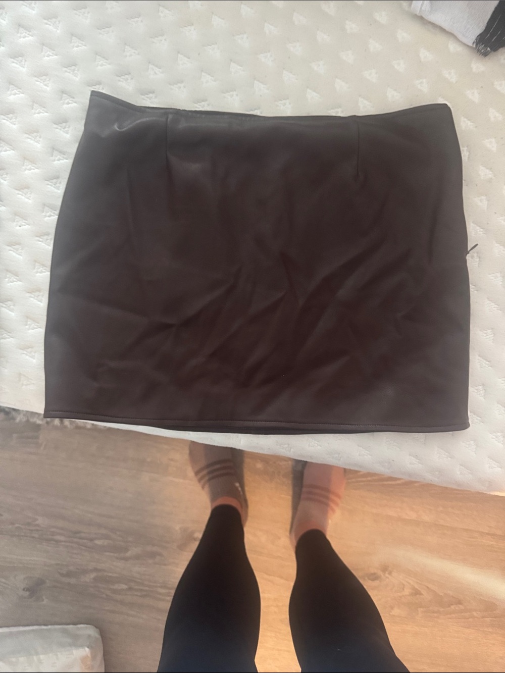 Classic Brown Women's Mini Skirt